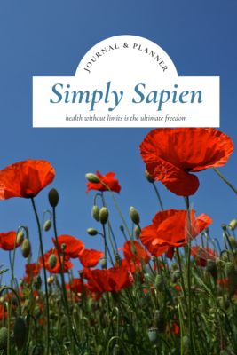 simply sapien wellness journal and planner